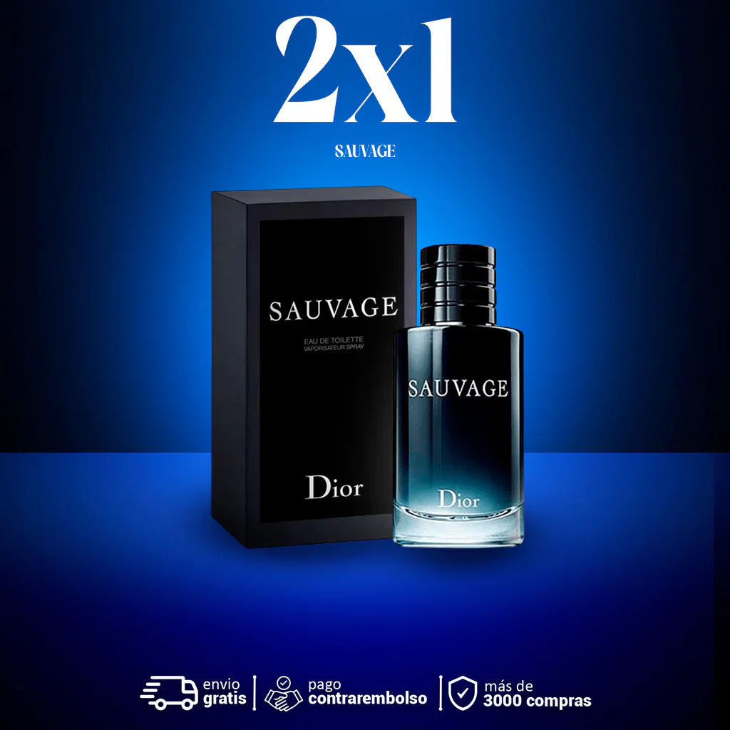 2X1 SAUVAGE DE DIOR - PAGÁ EN TU CASA